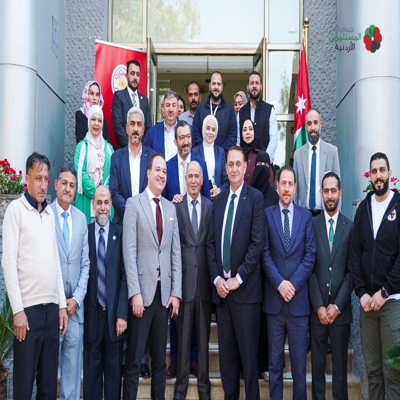 زيارة معالي وزير البيئة إلى جمعية المستثمرين الأردنية